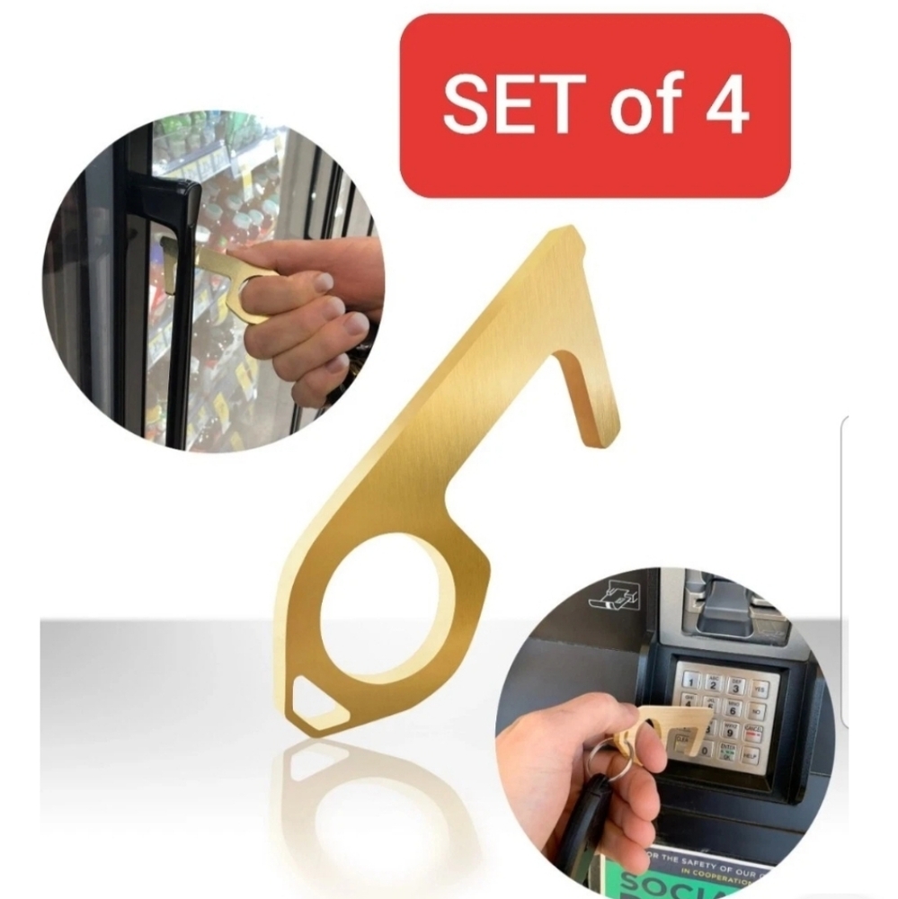 4PCS GermKey Antimicrobial Keys